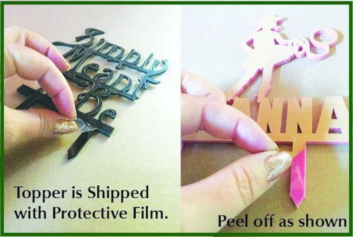 TiTaicor Initials cake topper, wooden wedding cake topper, rustic wooden cake decoration,initial monogram letters Cake Topper for Birthday Engagement Anniversary Wedding Shower Supplies. TiTaicor