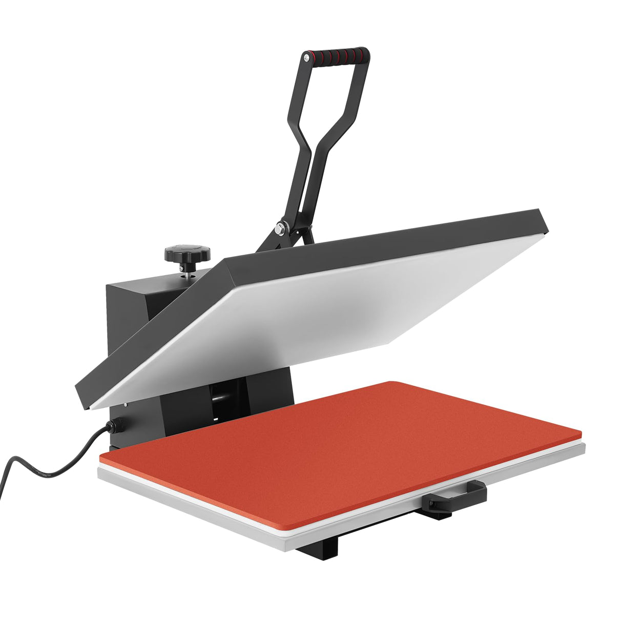 16"x24" Heat Press, 110V Heat Press Machine, 1800W Aluminum Steel Bearing Pillows Patterns Printing Pressure&Time&Temp Adjustable Heating Presser w/Automatic Thermostat, Intelligent Control Panel HCYHSLH