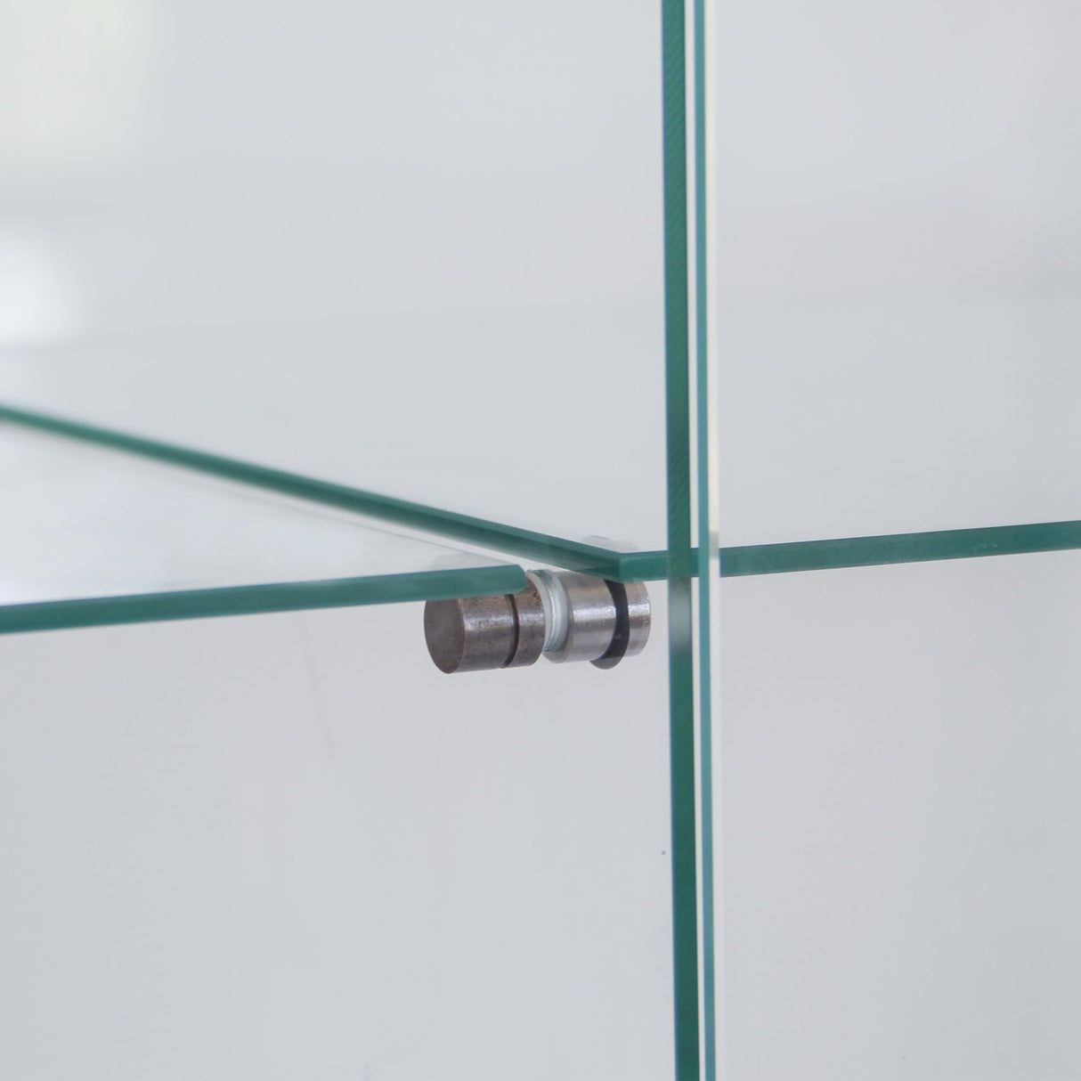 HiHomely Extra Large Glass Display Cabinet with 4 Shelves – Black Floor Standing Curio Cabinet for Living Room, Bedroom, Office – Quick Assembly White Bookshelf HiHomely