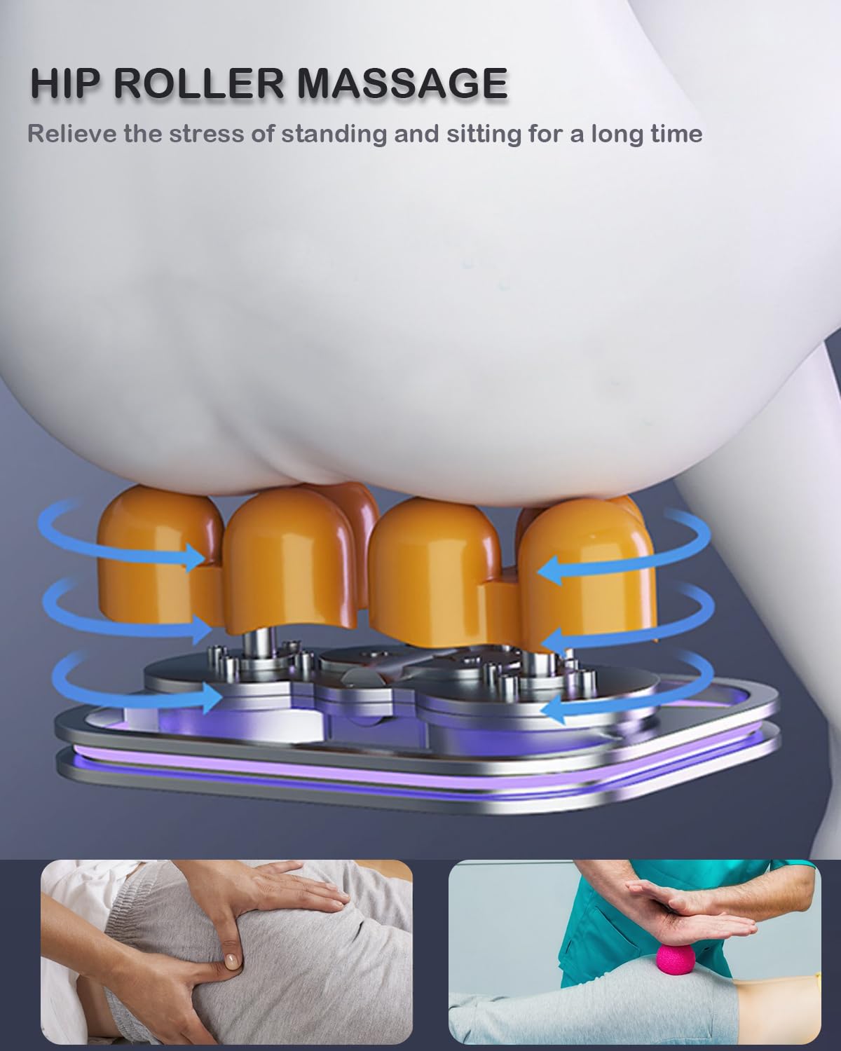 Artist hand Massage Chair Full Body, Zero Gravity Massage Chair, Dual Core SL-Track Massage Recliner Chair with Bluetooth Speakers, Full Body Airbag Compression, Heating, Foot Rollers, Black & Gold Artist hand