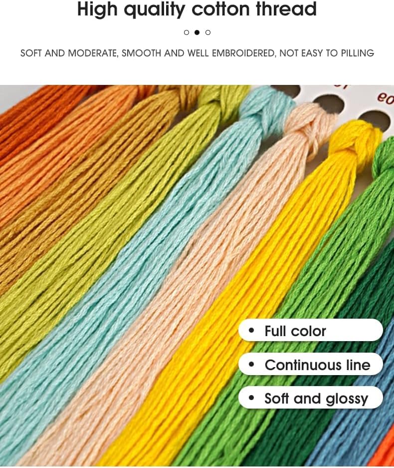 Gnome Cross Stitch Kits for Adults Beginner,Home Counted Cross Stitch Kits Printed Stitching Cute Patterns Dimensions Needlepoint Art Crafts Embroidery Kits for Adults Beginners DYAIANGMU