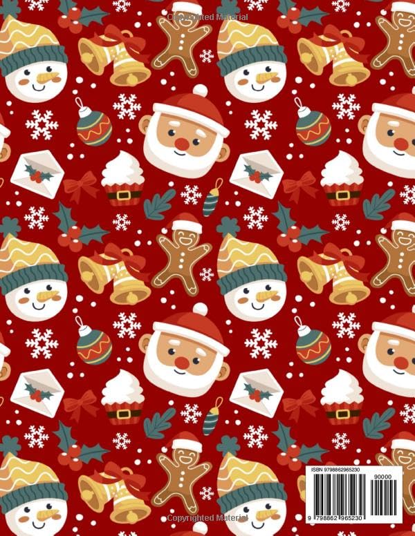 Christmas Stencils: +80 Cute Christmas Holiday Clip Arts Templates For Kids & Whole Family. Christmas Stencils For Painting On Wood, Canvas and To Create Handmade Decorations WoodArtSupply