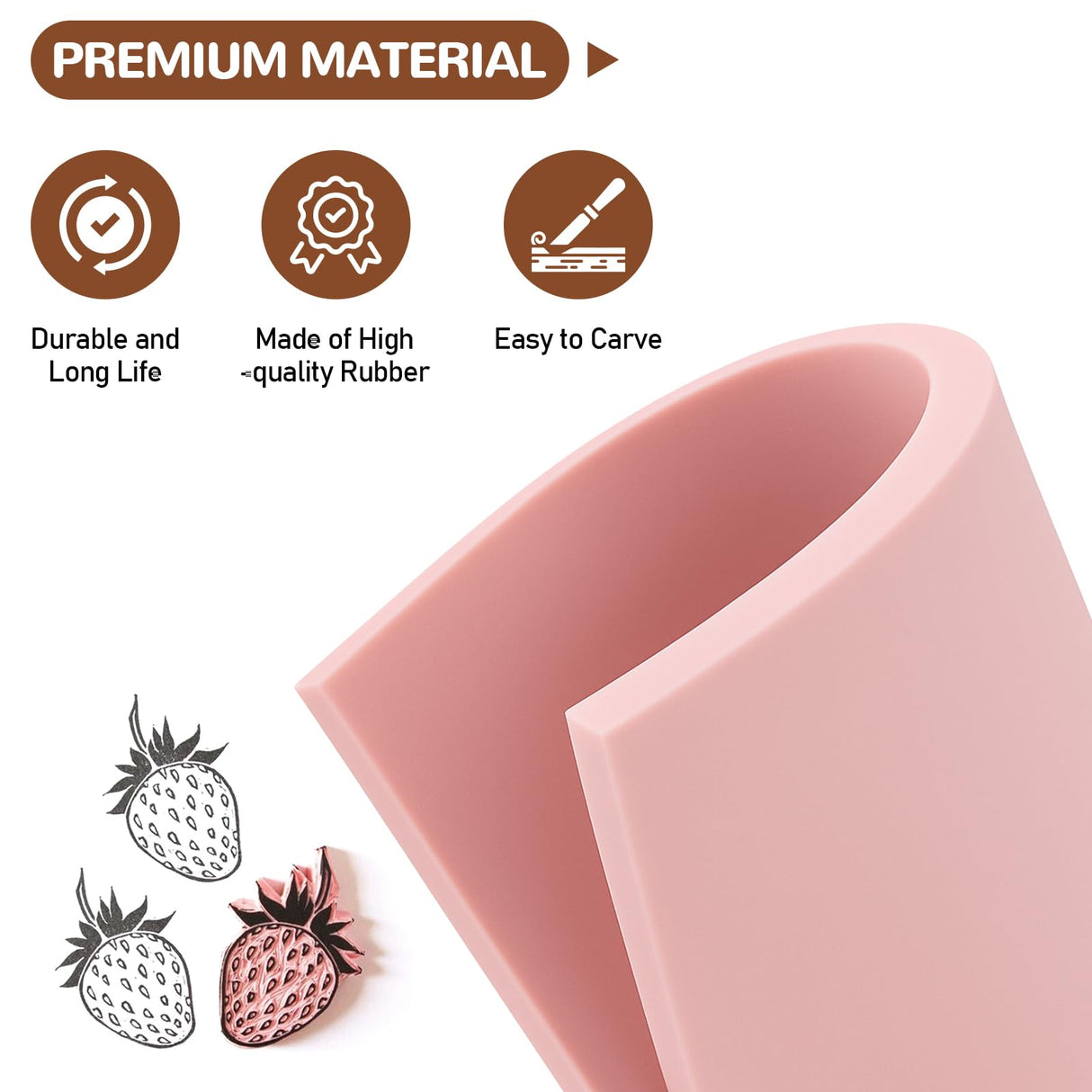 Rubber Stamp Making Kit Best Linoleum Block Kit Rubber Stamp Carving Block Complete Crafting Set for DIY Stamp Carving Craft Hobby Knife QLGQLG