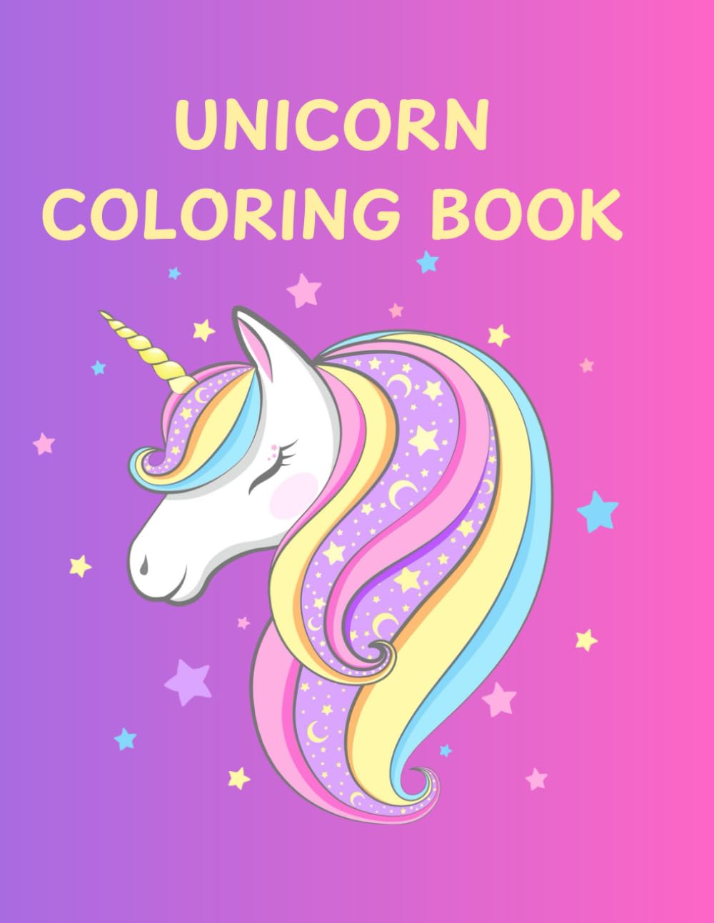 Unicorn Coloring Book WoodArtSupply
