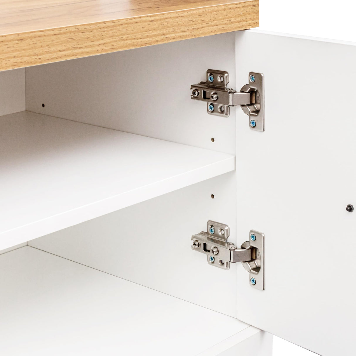 Merax Hall Tree with Bench and Shoe Storage, Farmhouse Wooden Coat Rack with Adjustable Shelves for Entryway, Living Room, White Merax