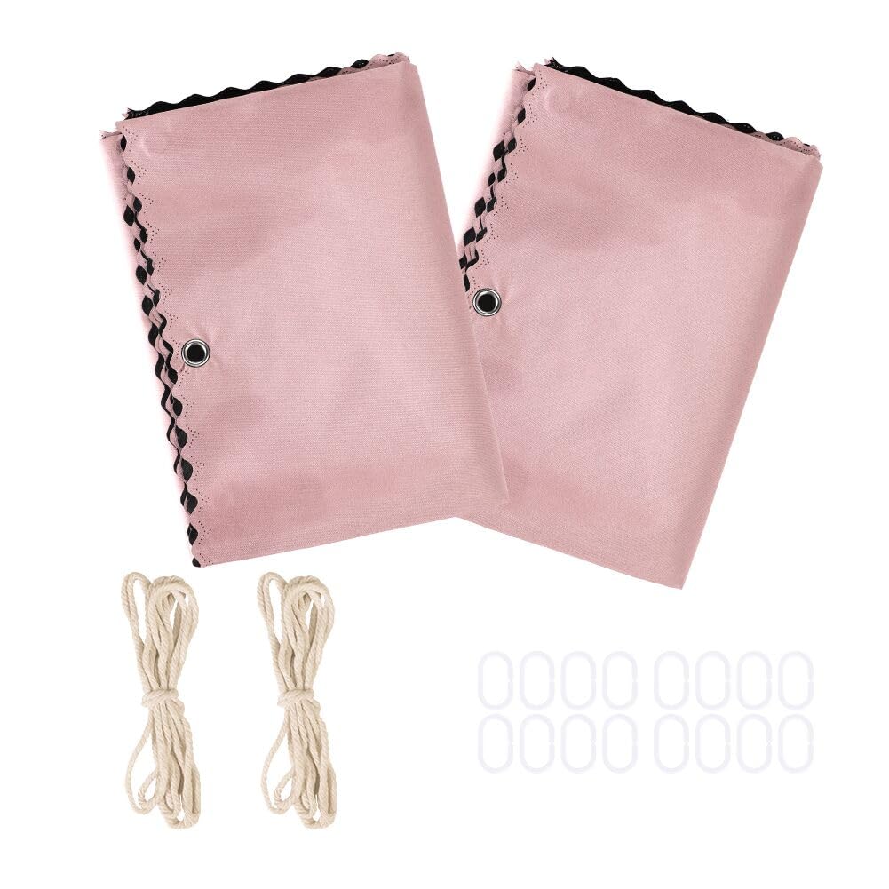 XGOPTS 2 Panels Dorm Bunk Bed Curtain Students Dormitory Bottom Bed Cloth Curtain Dustproof Single Bed Blackout Curtains Net Panels Loft Bedding Canopy Tent Spread Curtain Shading Drapes XGOPTS