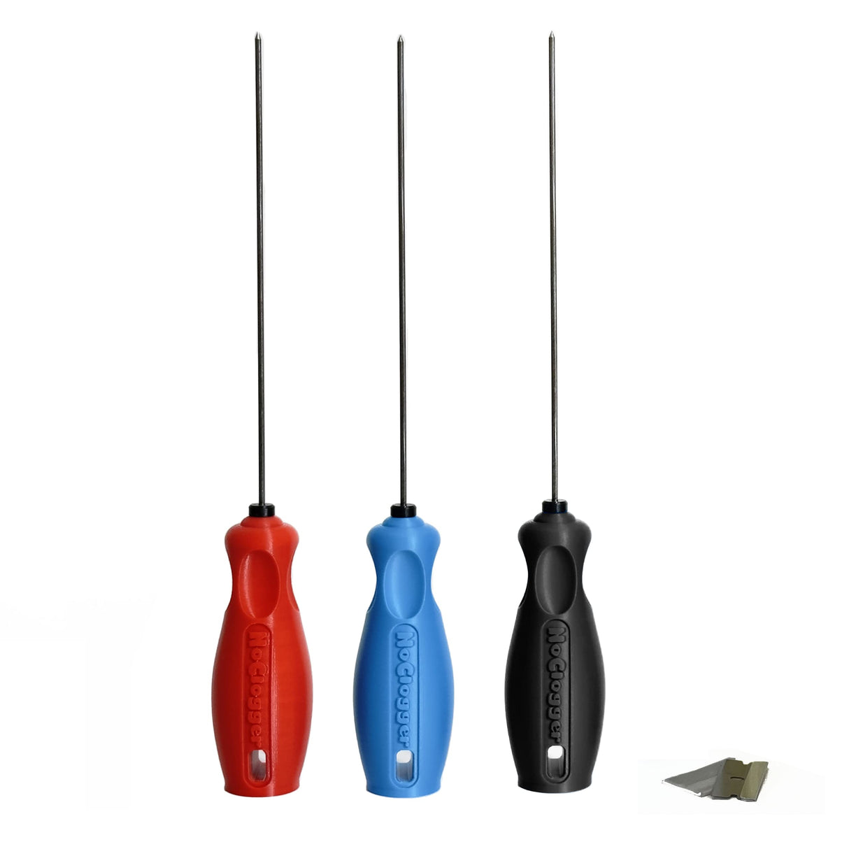 NoClogger The Must-Have 3D Printing Tool 3D Printer Extruder Nozzle Cleaning (Blue) NoClogger