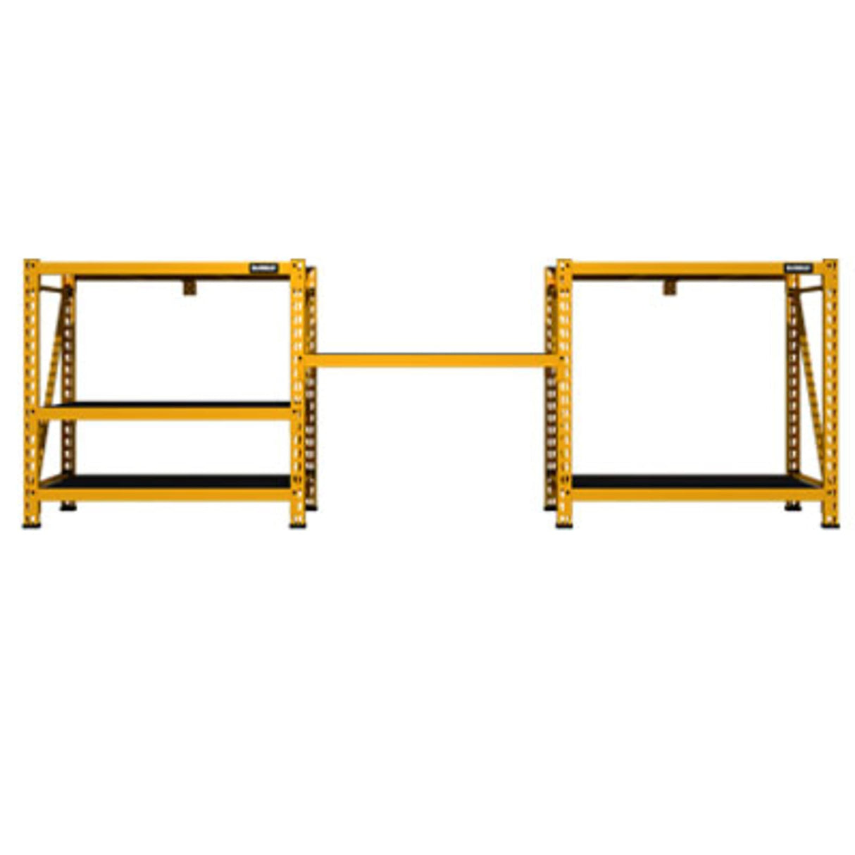 DEWALT 4-Foot Tall, 3-Shelf Industrial Workshop/Garage Storage Rack, Total Capacity: 4,500 lbs. DEWALT