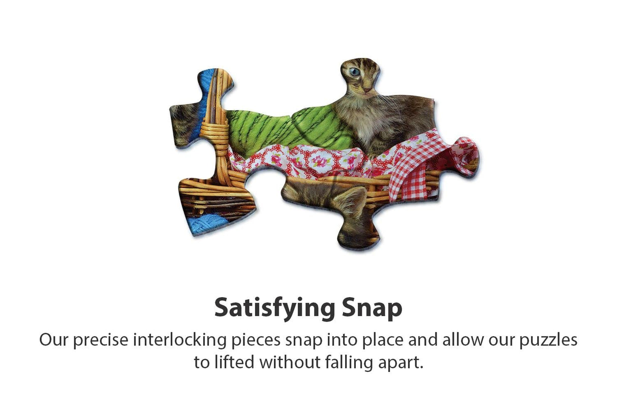 Springbok's 500 Piece Jigsaw Puzzle Sew Cute - Made in USA Springbok