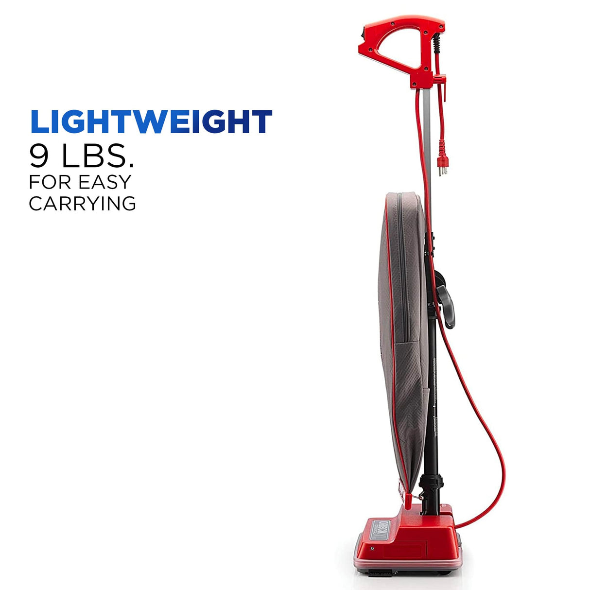 Oreck Commercial Professional Vacuum Cleaner, Bagged Upright Vac for Carpets and Hard Floor, Lightweight, Dual Speed Settings, Powerful Vacuum Cleaners for Commercial Use Oreck
