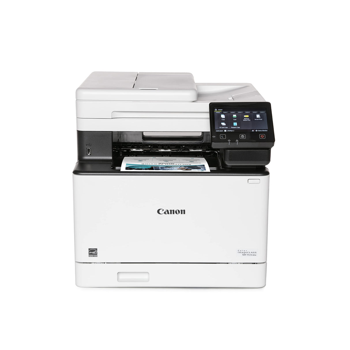 Canon Color imageCLASS MF751Cdw - Multifunction, Duplex, Wireless, Mobile-Ready Laser Printer with 3 Year Limited Warranty, White Canon
