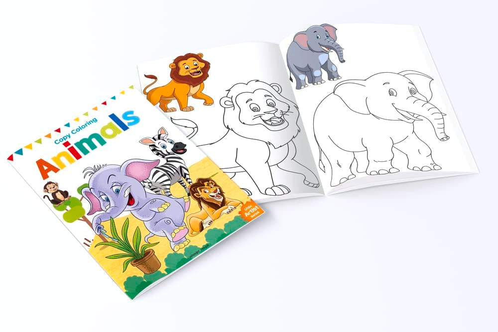 Coloring Books Boxset: Pack of 12 Copy Color Books For Children (Creative Crayons) Wonder House