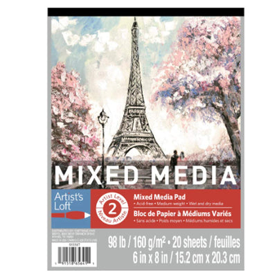 Mixed Media Pad by Artist's Loft, 6" x 8"