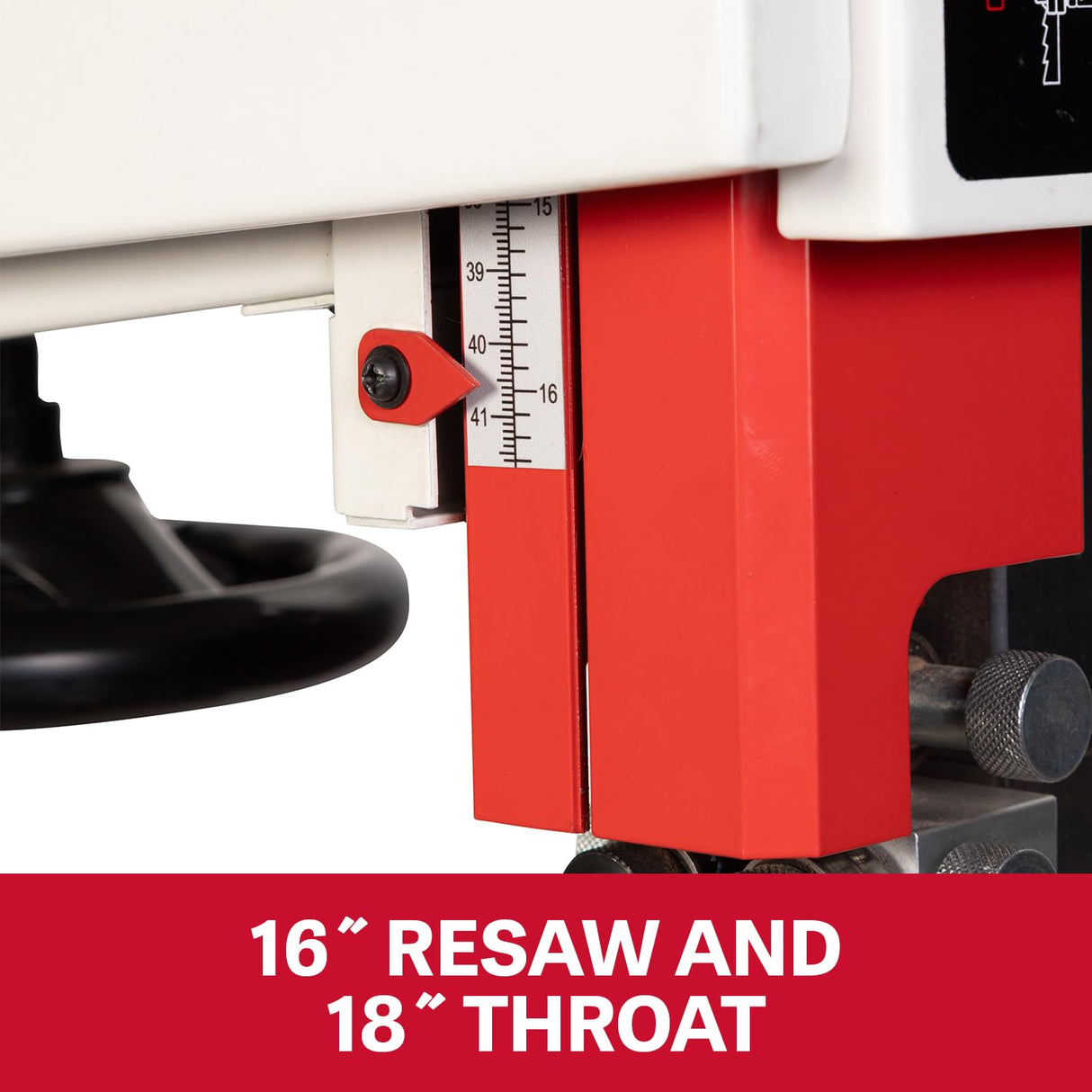 JET 18-Inch Woodworking Bandsaw, 3 HP, 230V 1Ph (Model JWBS-18SFX-3) Jet