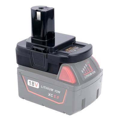 ELEFLY DM18RL Battery Adapter Converter Compatible with 20V Battery & M18 Battery, Compatible with Ryobi 18V Battery ONE+ Tools P108 P189 P190 P197 PBP005