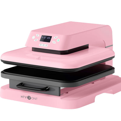 HTVRONT Automatic Heat Press Machine for T Shirts - 15x15 Intelligent Press Machine with Auto Release - Auto-Off & Heats Up Fast, Smart Heat Press for HTV, Sublimation, Heat Transfer Projects