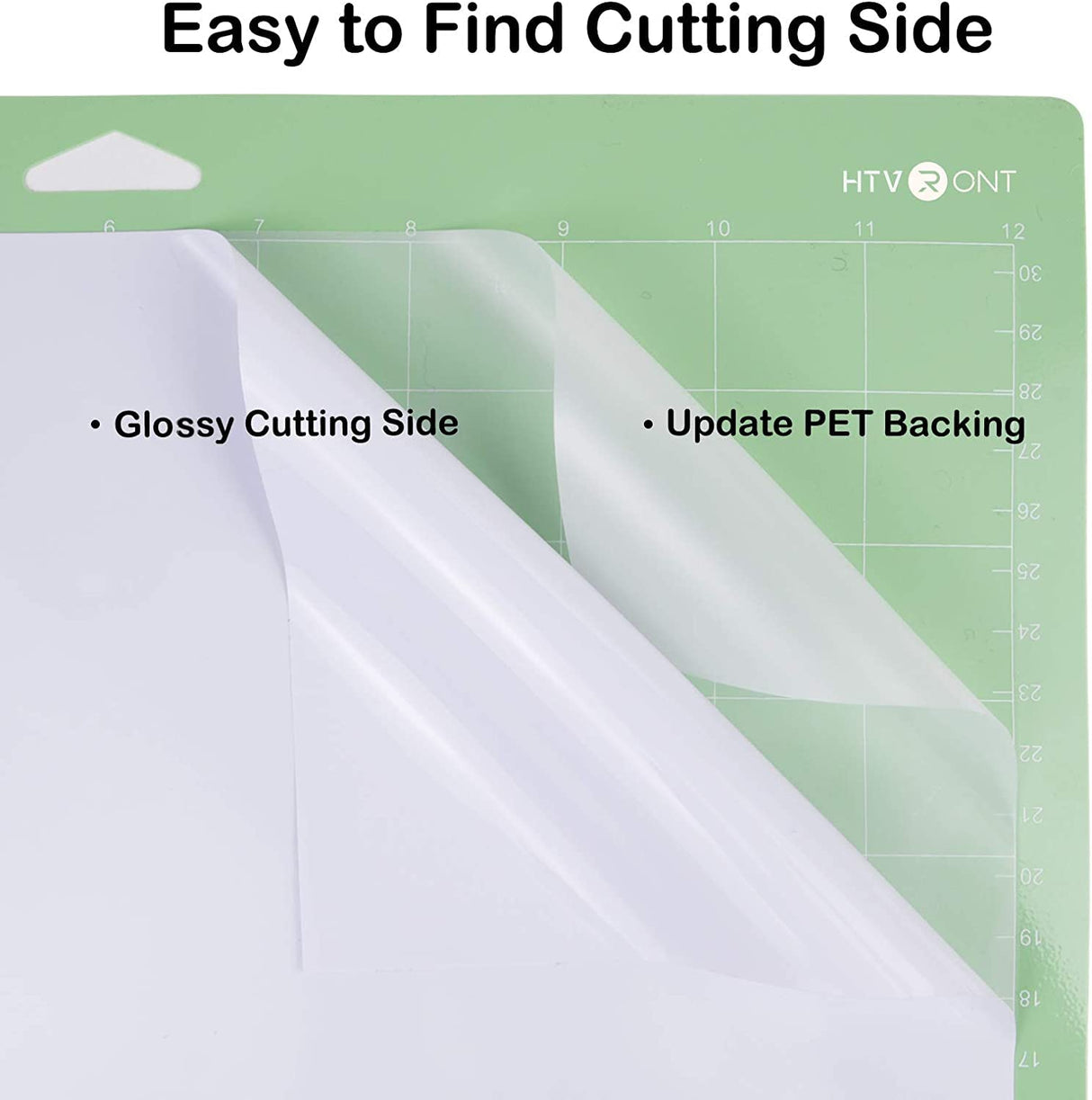 HTVRONT White Permanent Vinyl, White Vinyl for Cricut - 12" x 14 FT White Adhesive Vinyl Roll for Cricut, Silhouette, Cameo Cutters, Signs, Scrapbooking, Craft, Die Cutters (Glossy White) HTVRONT