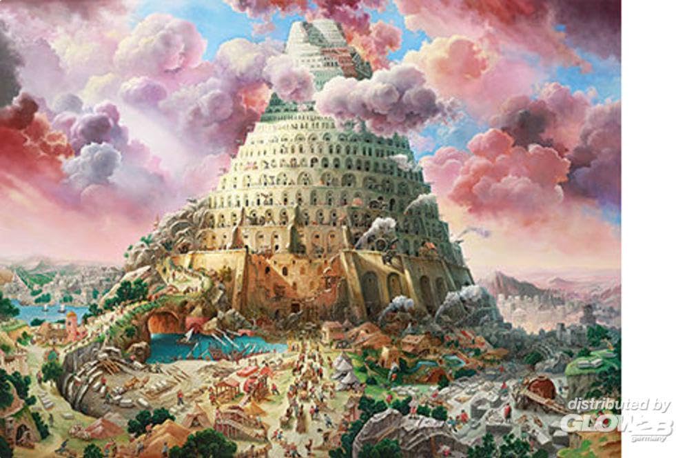 Castorland Puzzle 3000 Pieces: La Tour de Babel Castorland