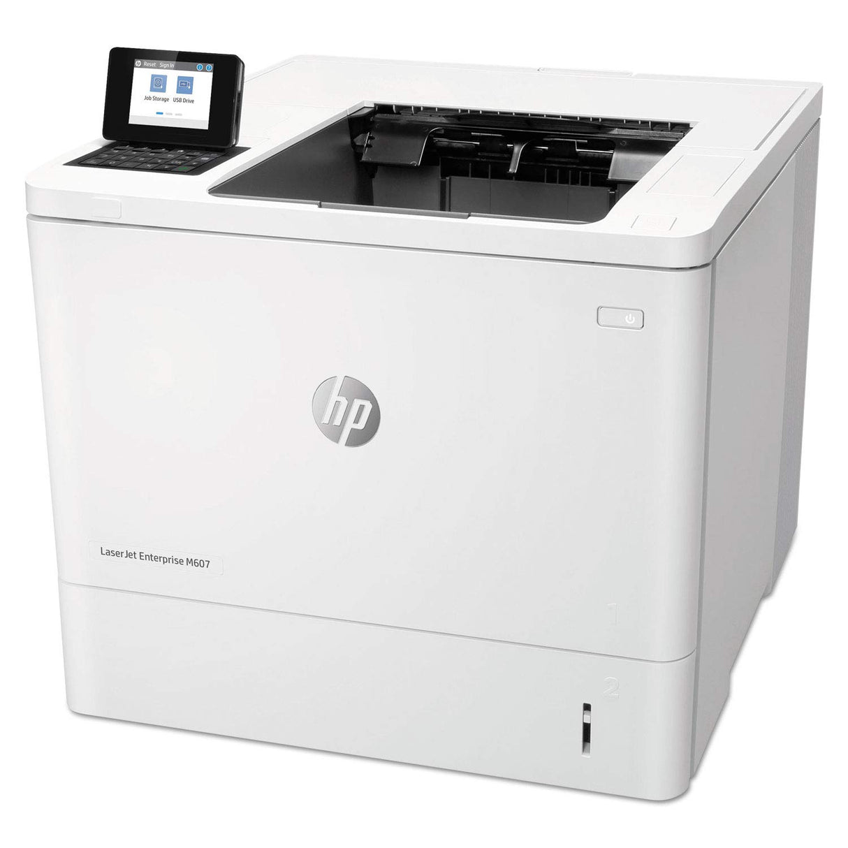 HP LaserJet Enterprise M607n Monochrome Printer with built-in Ethernet (K0Q14A) Grey HP