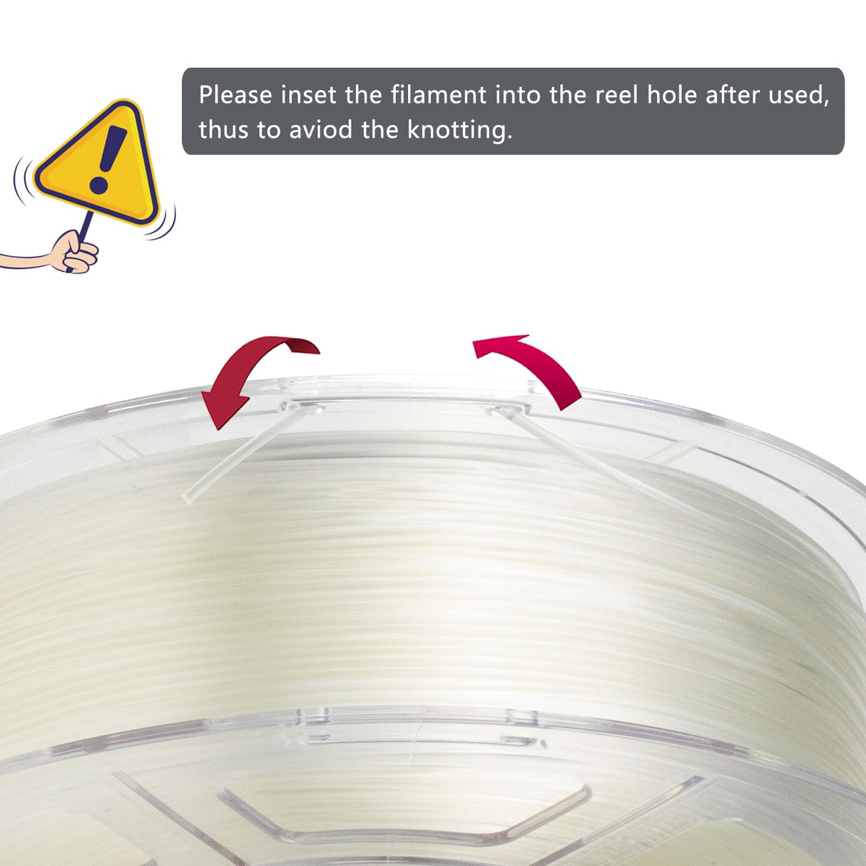 iSANMATE High Speed Transparent 3D Printer Filament, Clear PLA 1.75mm, Fast Printing Speed, Dimensional Accuracy 0.02mm, 1kg Spool (2.2lbs) iSANMATE