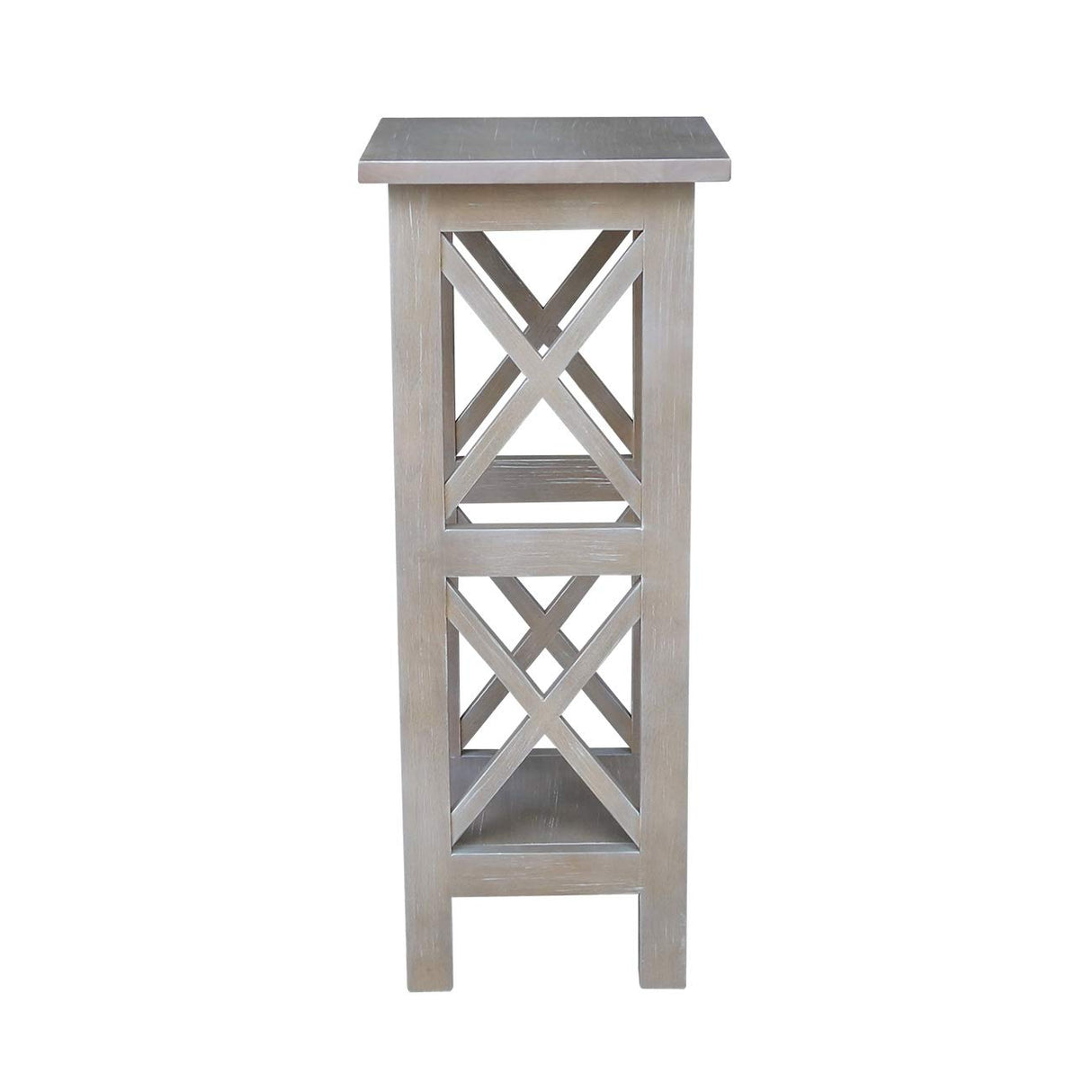 International Concepts 30" X-Sided Plant Stand, H, Gray IC International Concepts