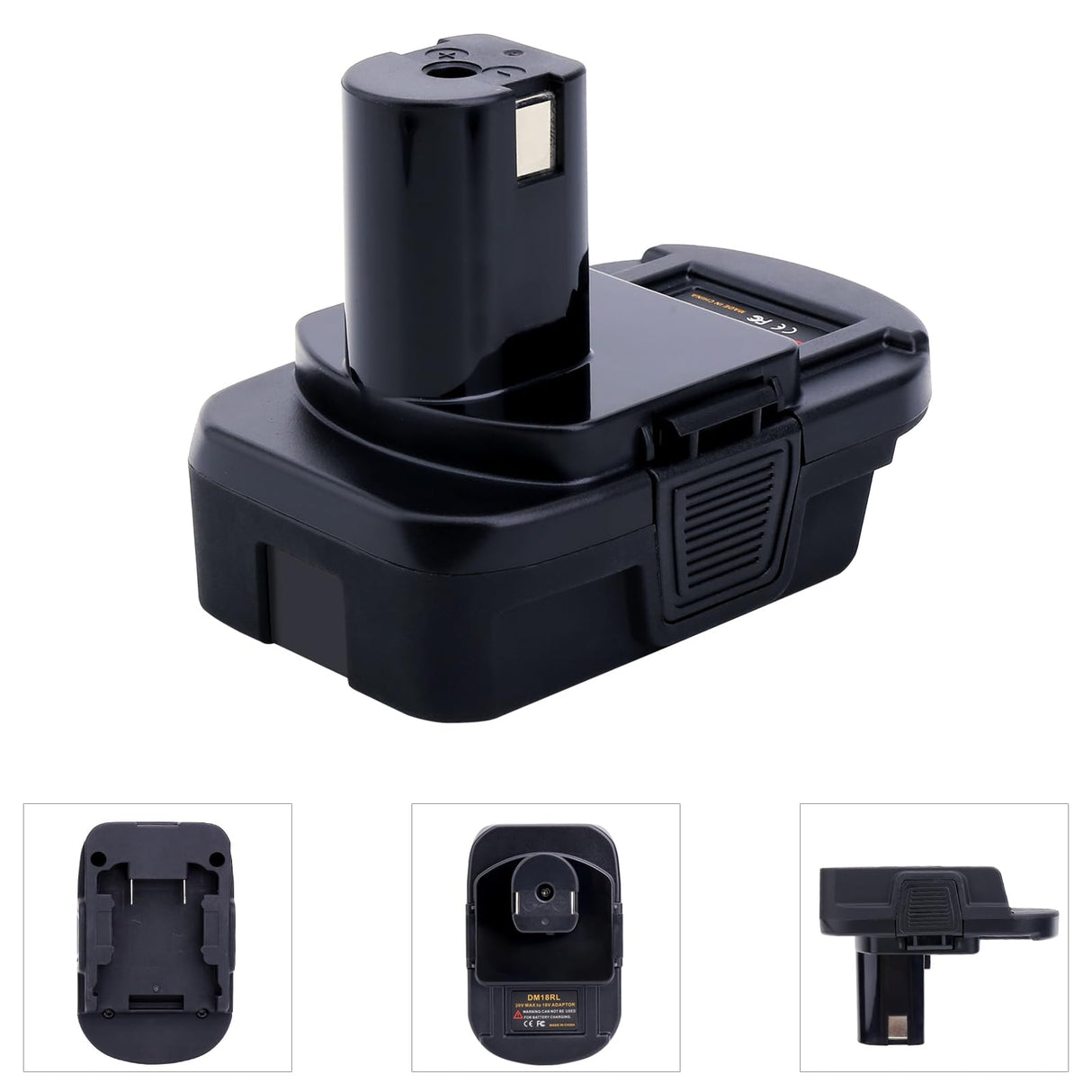 ELEFLY DM18RL Battery Adapter Converter Compatible with 20V Battery & M18 Battery, Compatible with Ryobi 18V Battery ONE+ Tools P108 P189 P190 P197 PBP005 ELEFLY