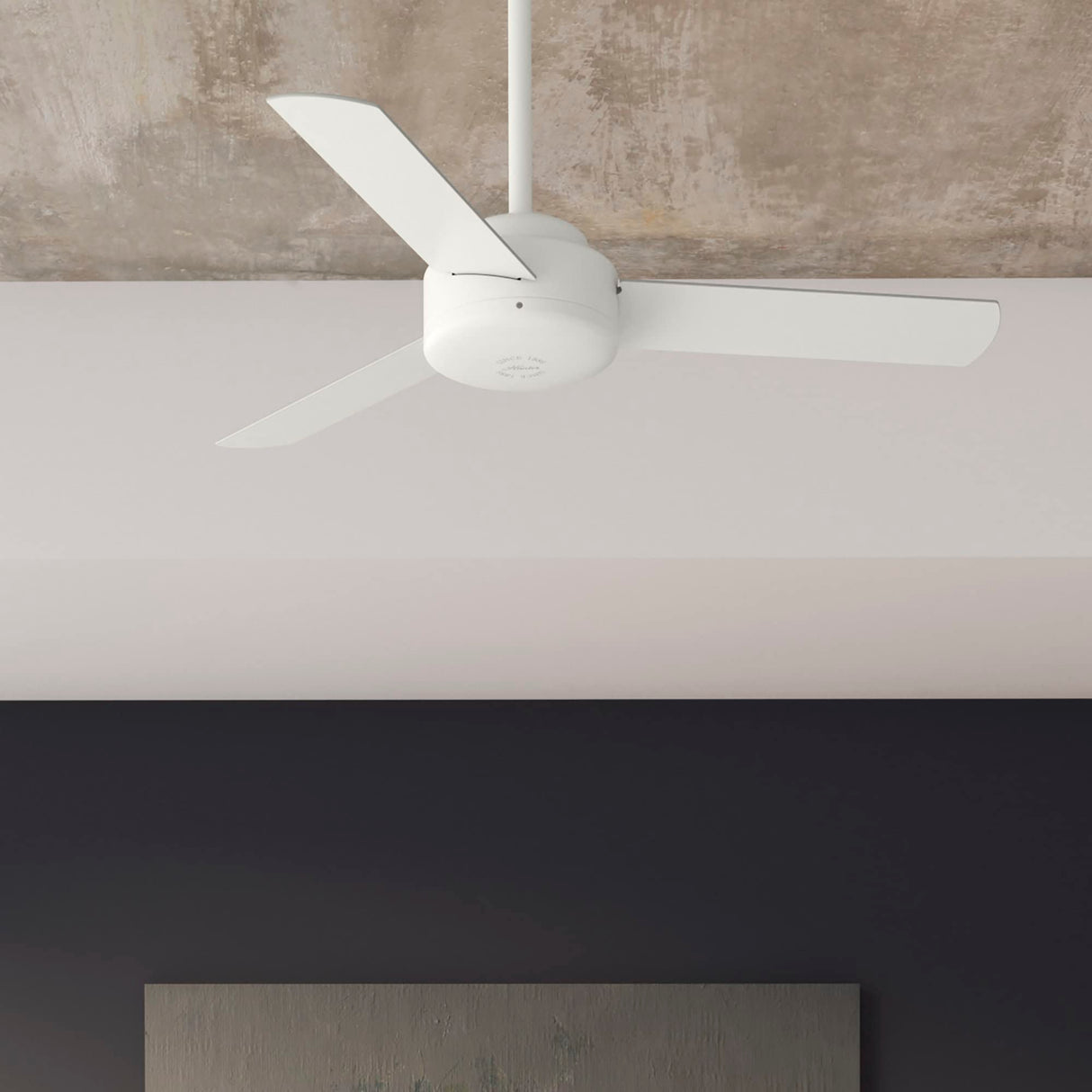 Hunter Fan Company 51848 Presto Ceiling Fan, Matte White, 10.09x44x44 Hunter