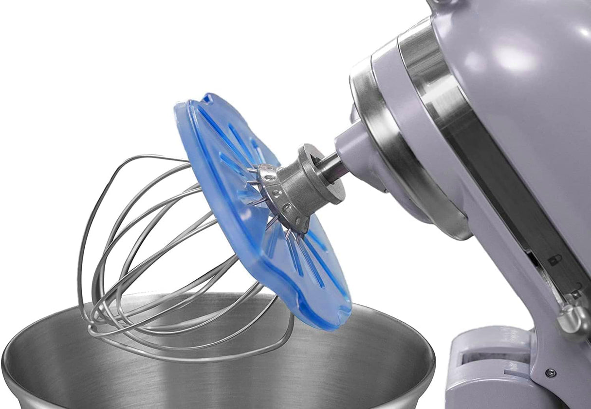 Whisk Wiper® PRO for Stand Mixers - Mix Without The Mess - The Ultimate Stand Mixer Accessory - Compatible With KitchenAid Stand Mixers (For Tilt-Head Mixers, Classic Blue) WHISK WIPER