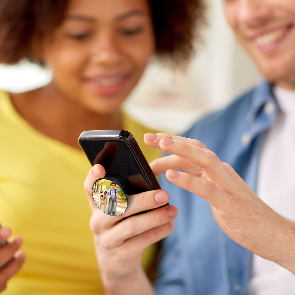 50 Pieces 1.5 Inch Sublimation Blank Aluminum Stickers for Collapsible Phone Holders, Round Sublimation Aluminum Sheets Aluminum Board Heat Transfer for Custom Personalized Sublimation Photo Hotop