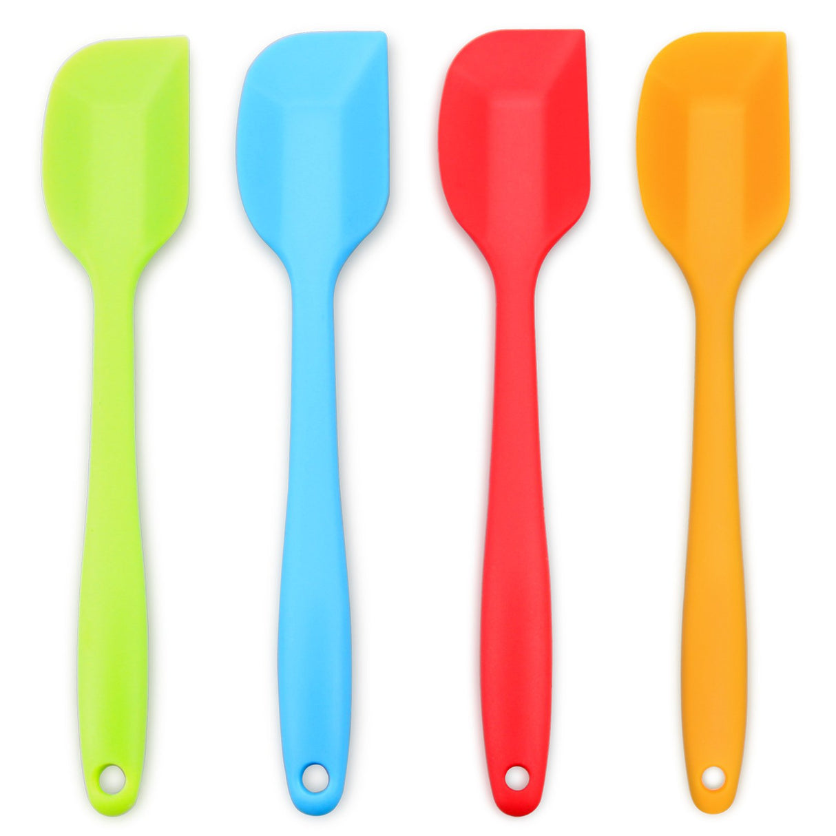 Silicone Spatula 4-piece Set, Heat-Resistant Spatulas, Non-stick Rubber Spatulas with Stainless Steel Core ALLWIN-HOUSEWARE W