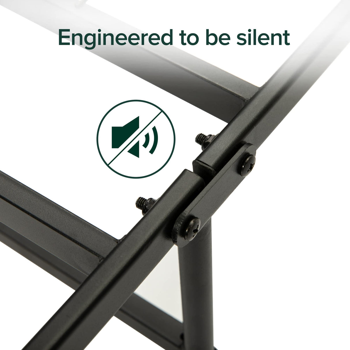 ZINUS SmartBase Tool-Free Assembly Mattress Foundation, 14 Inch Metal Platform Bed Frame, No Box Spring Needed, Sturdy Steel Frame, Underbed Storage, Black, Twin, Regular Zinus