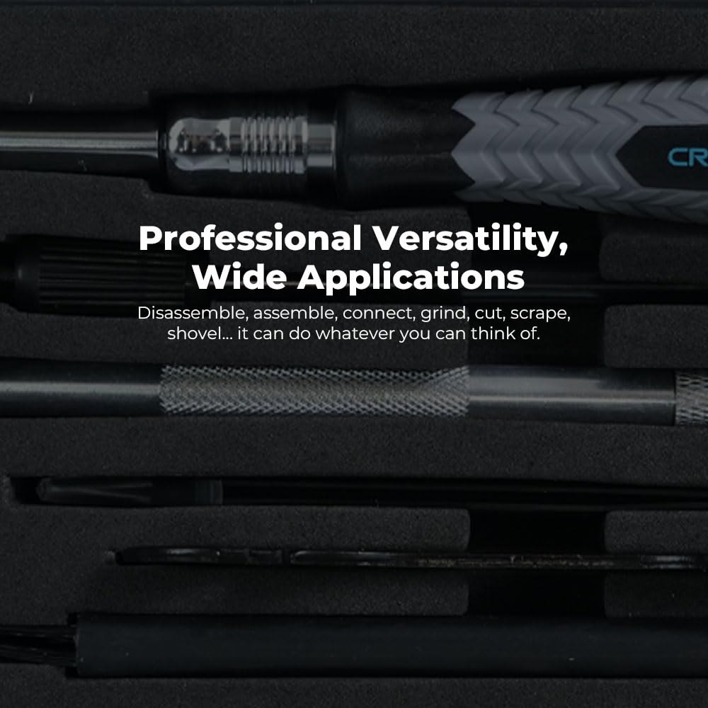 Creality 3D Printer Tool Kit, 74Pcs 3D Printing Tool Wrap Kit Assembly/Removal/Filament Cutting Set 3D Printer Accessories for All FDM Printers Cleaning Finishing Printing Creality