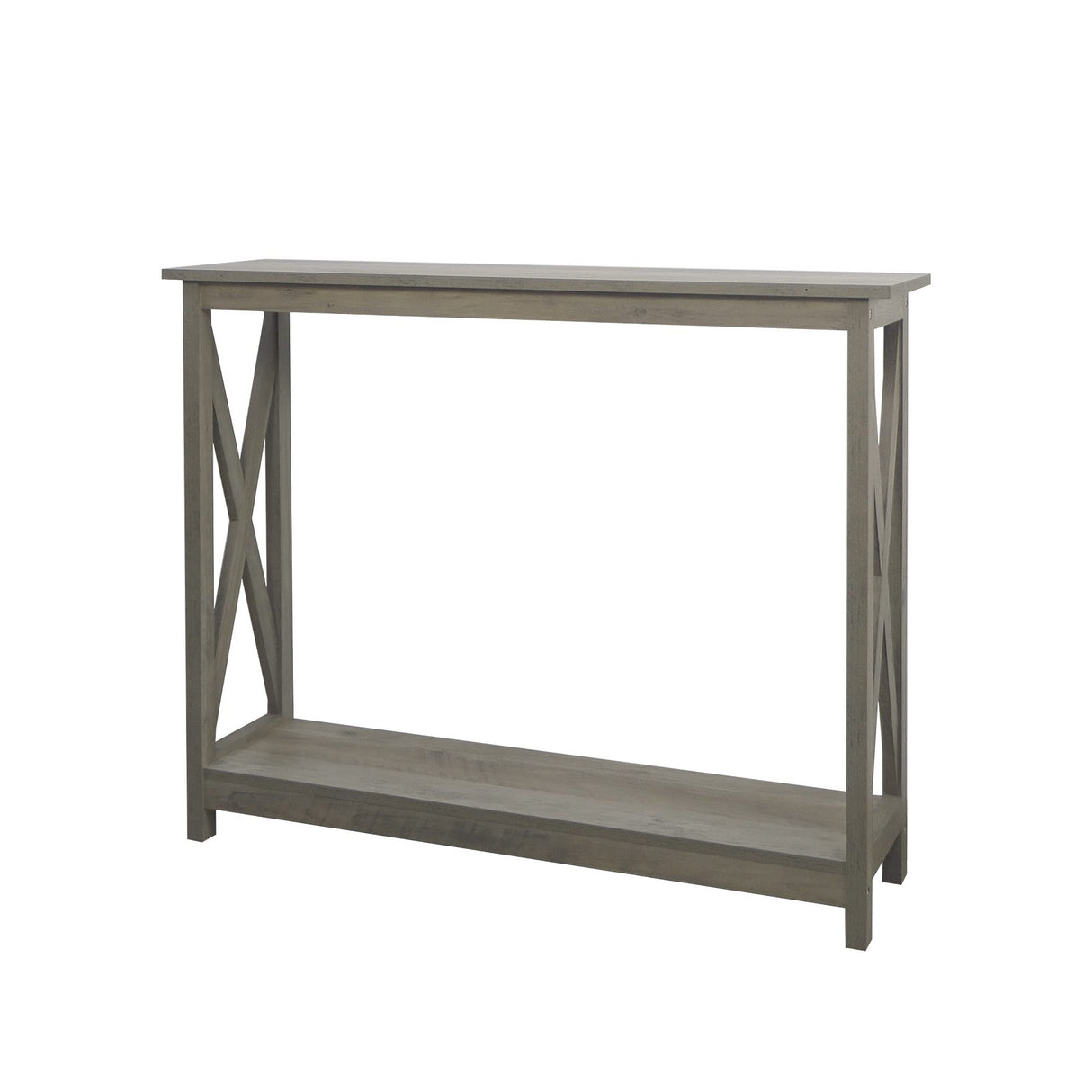 Rainbow Sophia Console Table Entryway Table Sofa Table, Modern Farmhouse Wood Console Table with 2-Tier Storage, 39 Inch, Washed Oak Rainbow Sophia