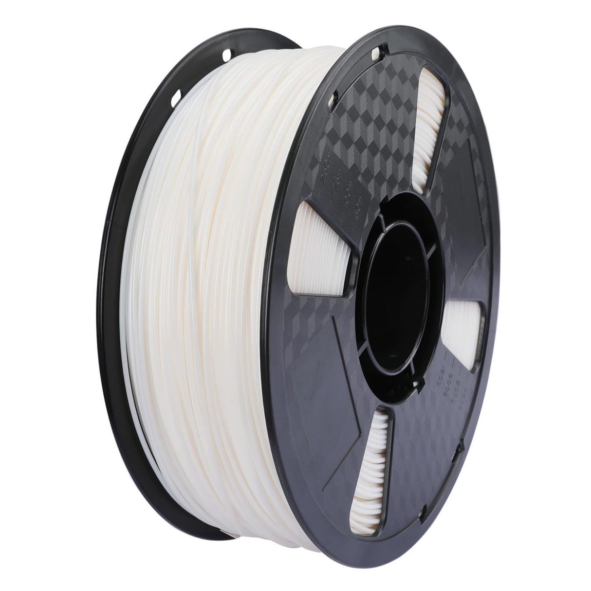 CC3D TPE Filament 39D Natural White 1.75mm 1KG Shore Hardness 39D Similar to 95A Flexible TPU 3D Printer Filament FDM 3D Printing Material White Color CC3D