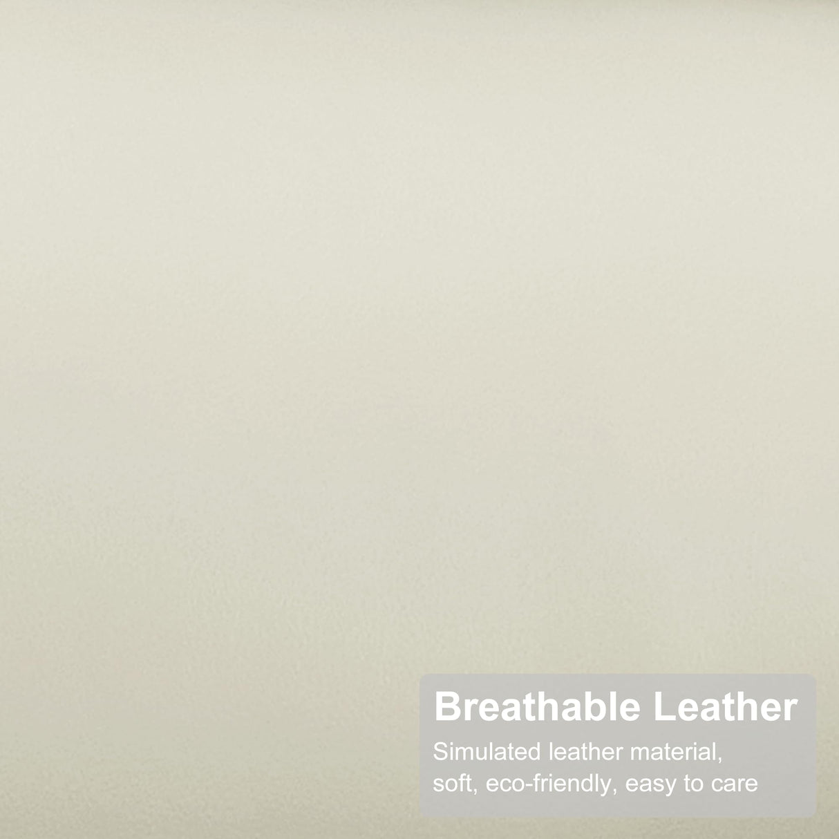 MCombo Oversized Swivel Glider Rocker Power Recliner Chair for Living Room with Heat and Vibration Massage, USB Ports, Cup Holders and Pockets, Faux Leather 7785 (Milk White) MCombo