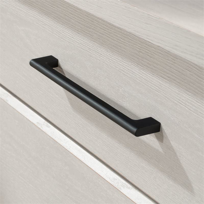 Sauder Summit Station 4-Drawer Chest, L: 33.66" x W: 18.74" x H: 42.09", Glacier Oak Sauder