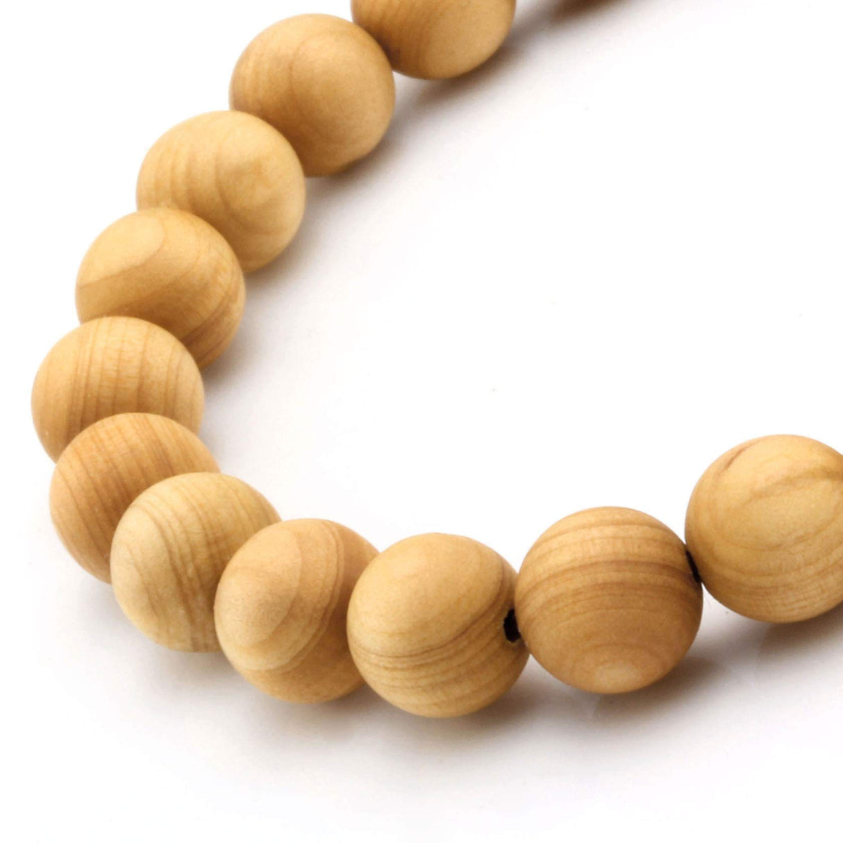MILAKOO 5 Pcs Wood Prayer Bead Bracelet Mala Beaded Bracelets for Men Women 8mm MILAKOO