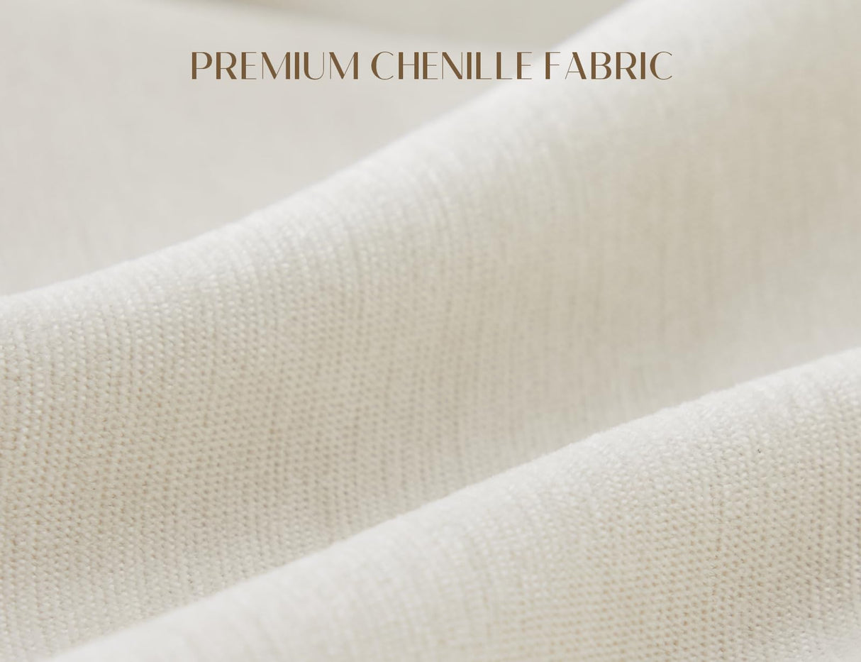 ohllob Oversized Cloud Couches for Living Room, Convertible Sectional Couch with Ottoman, 7 Seater Large Modular Sectional Sofa, Warm White ohllob