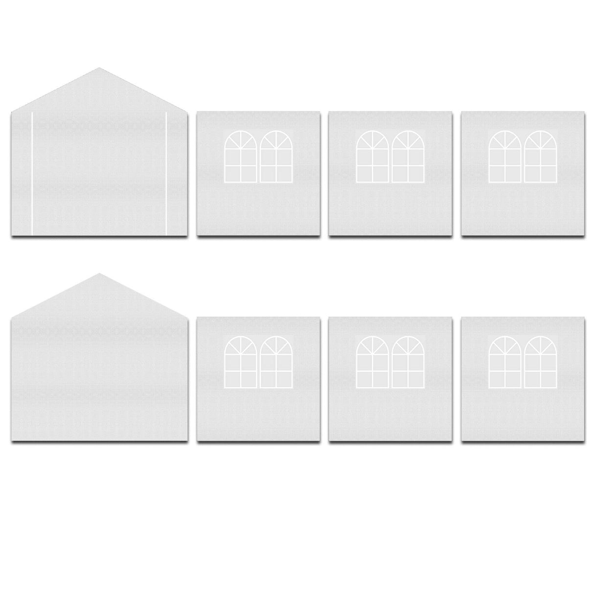 Strong Camel 10 x 20-Feet Carport Replacement Top Canopy Side Wall for Tent Top Garage Carport Shelter (Frame is not Included) (Side Wall) Strong Camel