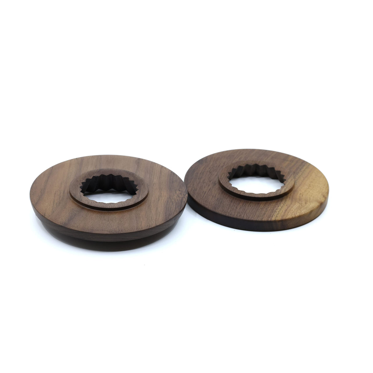 WALNUT COFFEE Handmade Origami Coffee Dripper Holder, Pour Over Coffee Stand, Walnut Wood Holder for Origami Dripper S M (Curve) WALNUT COFFEE