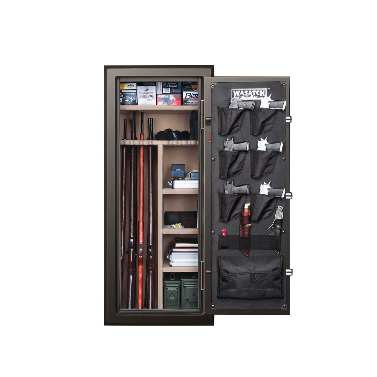 Wasatch 24 Gun Fire and Water Safe with E-Lock, Dark Bronze Wasatch