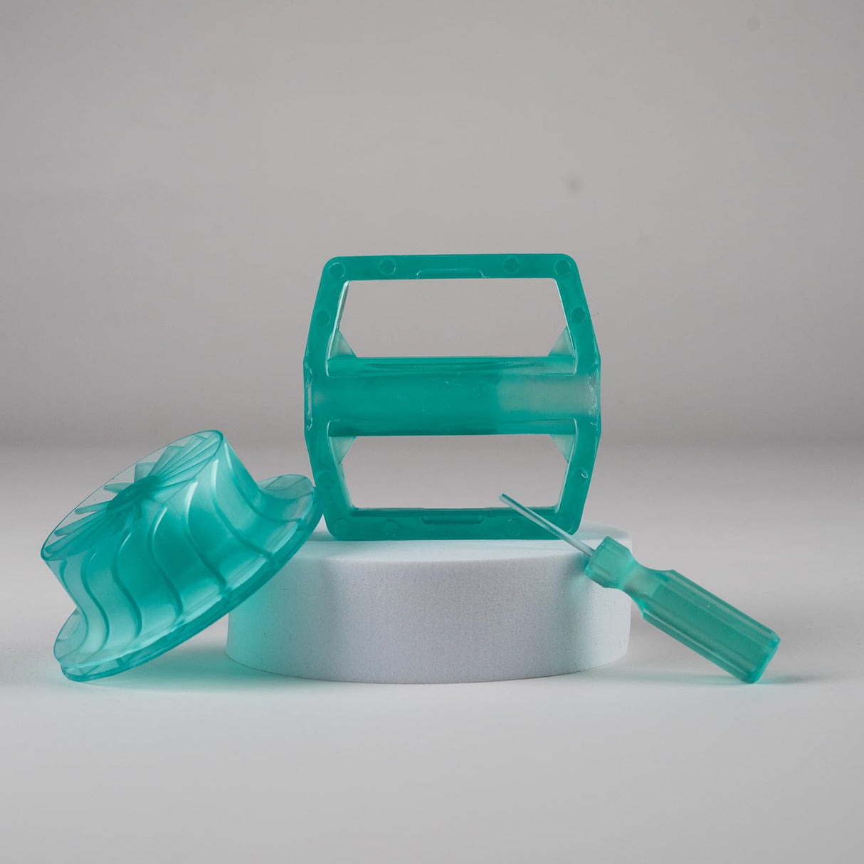 Siraya Tech Blu - Tough Resin 3D Printing with High Toughness Resolution Strong and Precise 405nm UV-Curing 3D Resin for LCD DLP (Emerald Blue, 1kg) Siraya Tech