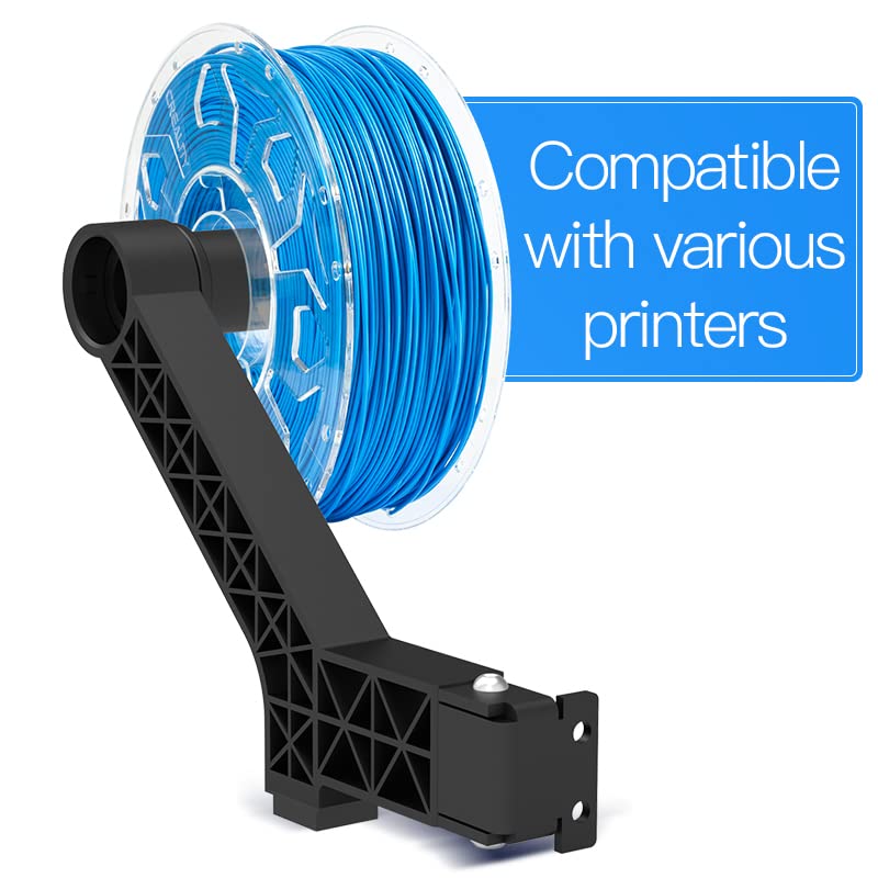 Original Creality Upgrade Built-in Bearings Rotatable Filament Spool Holder Bracket for Ender 3, Ender 3 V2, Ender3 Pro, Ender 3 V2 Neo, Sidewinder X1, Ender 5 Pro/Plus, Vyper, Mega SE 3D Printer DORUNDEA