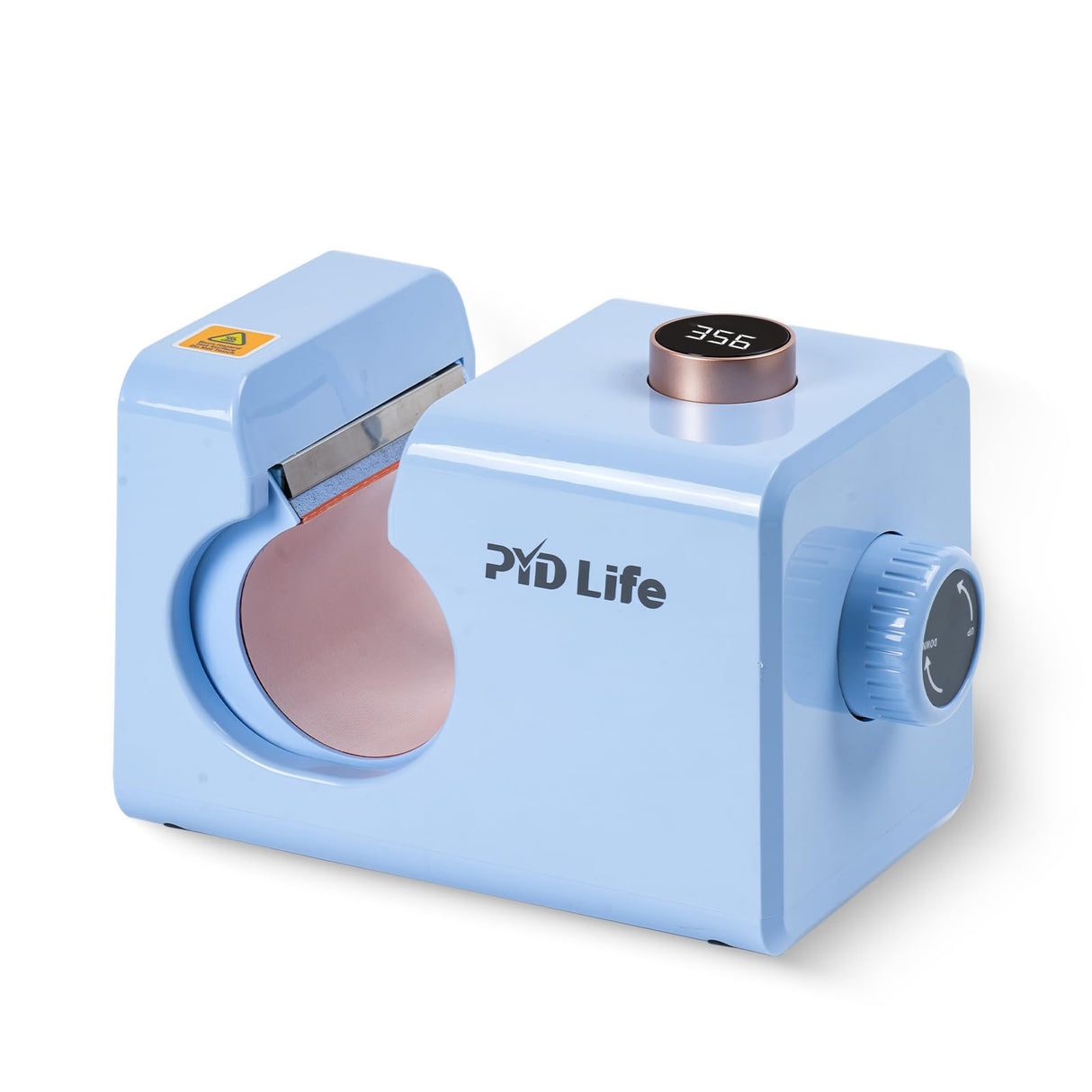 PYD Life 110 V Mini Mug Heat Press Machine Light Blue Touch Screen for 11 OZ 15 OZ Sublimation Mugs Tumblers Cups Printing Adjustable Pressure PYD Life