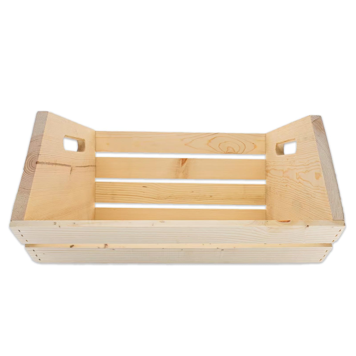 Wilson Wood Unfinished Large Stackable Openfront Pine Crate for Storage and Decoration at Home, Office, Kitchen, Bedroom, and Retail (17.8" x 16" x 9.5") (Set of 3) Wilson