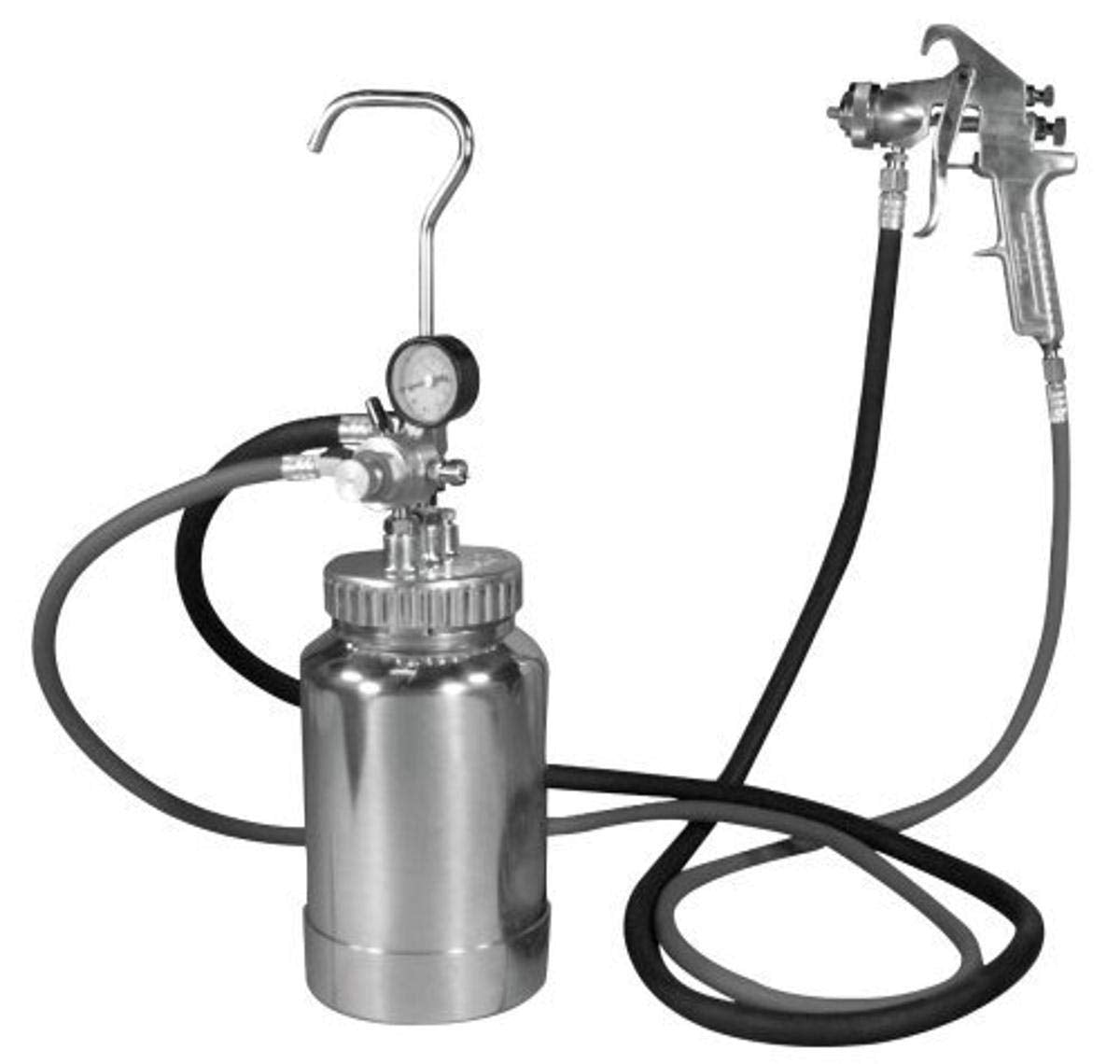 Astro 2PG8S 2 Quart Pressure Pot with Silver Gun and Hose Astro Pneumatic Tool