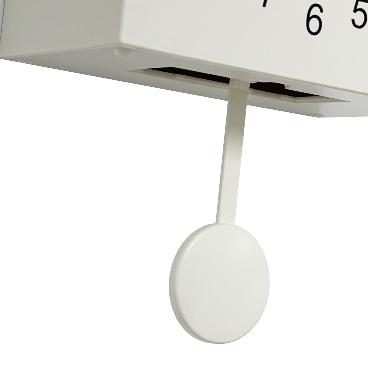 WALPLUS Modern Cuckoo Clocks for Wall Hourly Chiming Coo Coo Clock Volume Adjustable Cookoo Clock Removable Pendulum Christmas Cuckoo Clock Gift White Interior Decoration WALPLUS