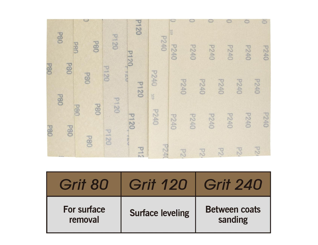 ROLLINGDOG Drywall Corner Sander - Hand Sander With 6PC Oxide Mesh Sandpaper for Corner Wall Cleaning and Polishing ROLLINGDOG