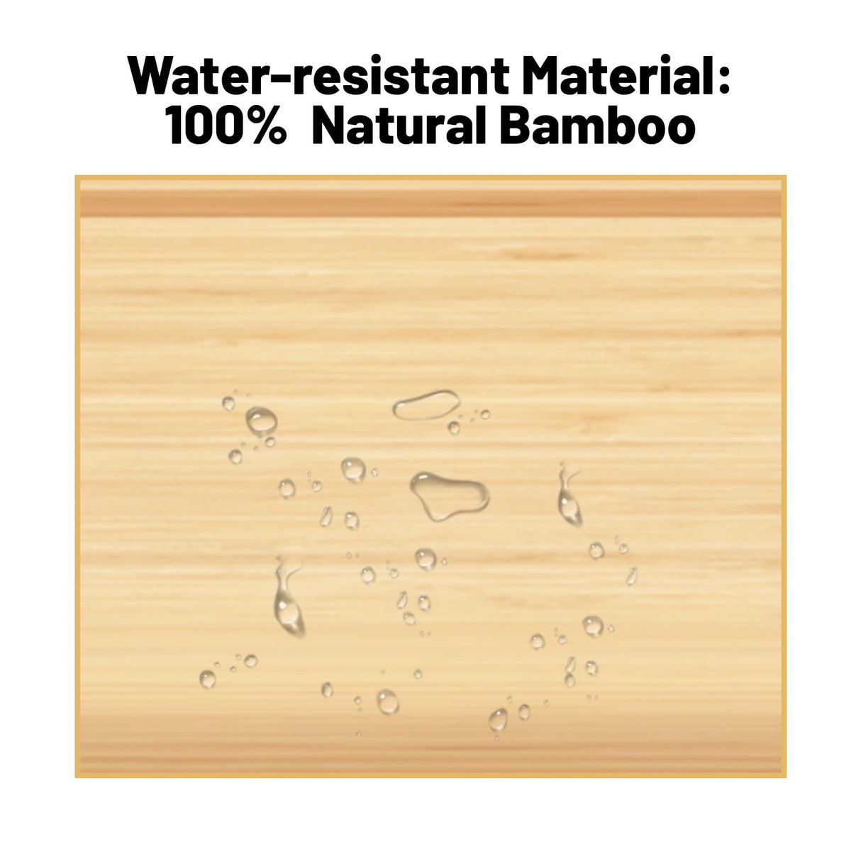 BAOMKONG Versatile Bamboo Storage Cabinet with Louvered Doors & Open Shelf - Ideal for Bathroom, Living Room, or Entryway BAOMKONG