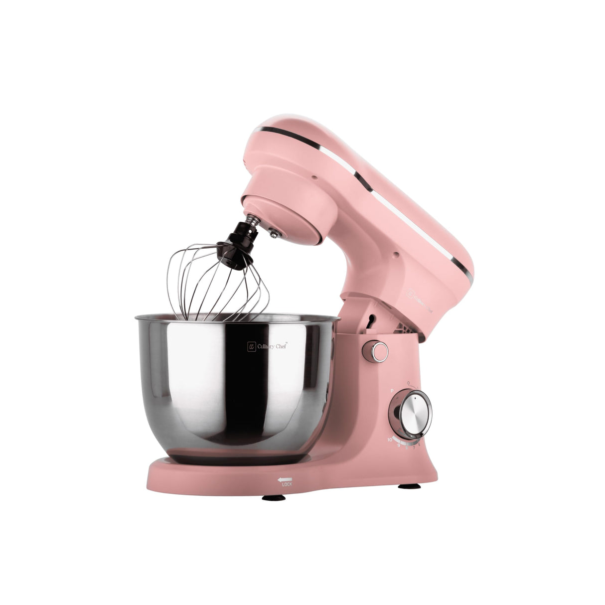 Frigidaire 4.5L Retro Stand Mixer (Pink) CULINARY CHEF